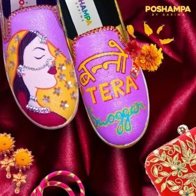 Customize Bridal Accessories #4. Special Slippers
