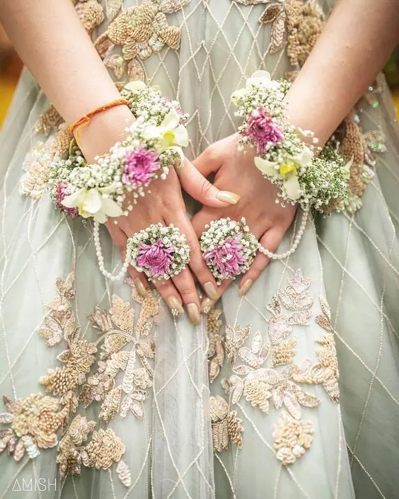 Customize Bridal Accessories #12. Floral Jewellery