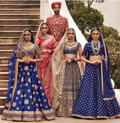 Best elements of the Sabyasachi's dresses: