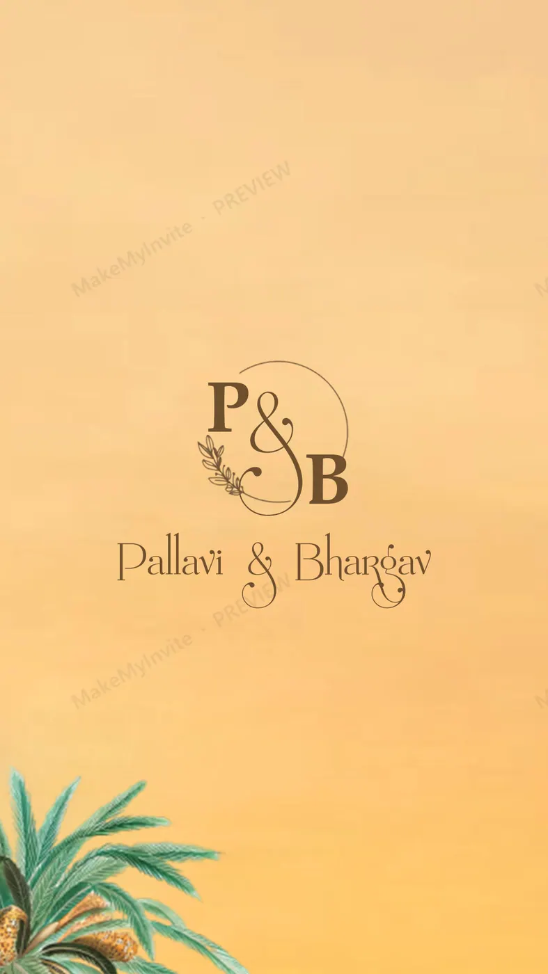 Marigold Minimal — Wedding invitation design, Pan-Indian